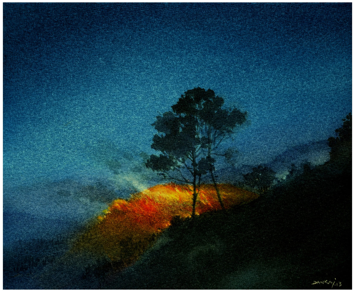 Watercolour Wash Paintings